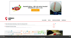 Desktop Screenshot of callejero.net